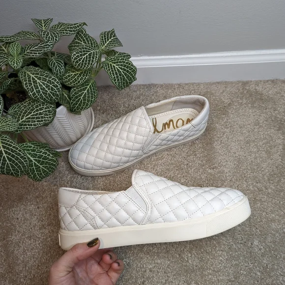 Sam edelman quilted slip on sneakers hotsell